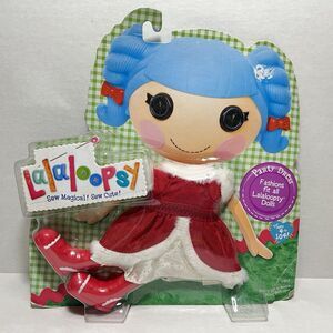 Lalaloopsy Doll Red & White Fur Christmas Party Dress Boots
